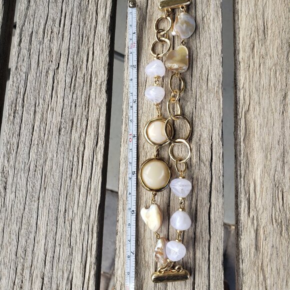 Chico's Chunky Double-Layer Bracelet - Picture 4 of 4